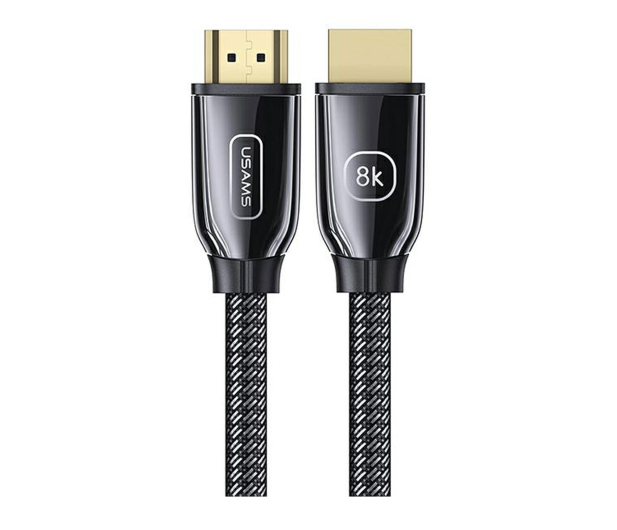 USAMS Kabel HDMI - HDMI 3mUltra HD U67 2,1 8K czarny - 1569078 - zdjęcie
